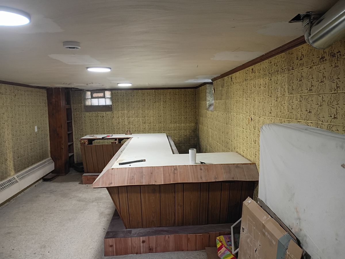 The basement before.
